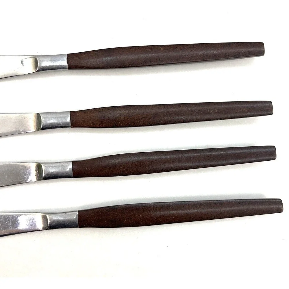 Ekco Eterna CANOE MUFFIN Epic 4 Dinner‎ Knife Knives Japan Stainless Flatware
